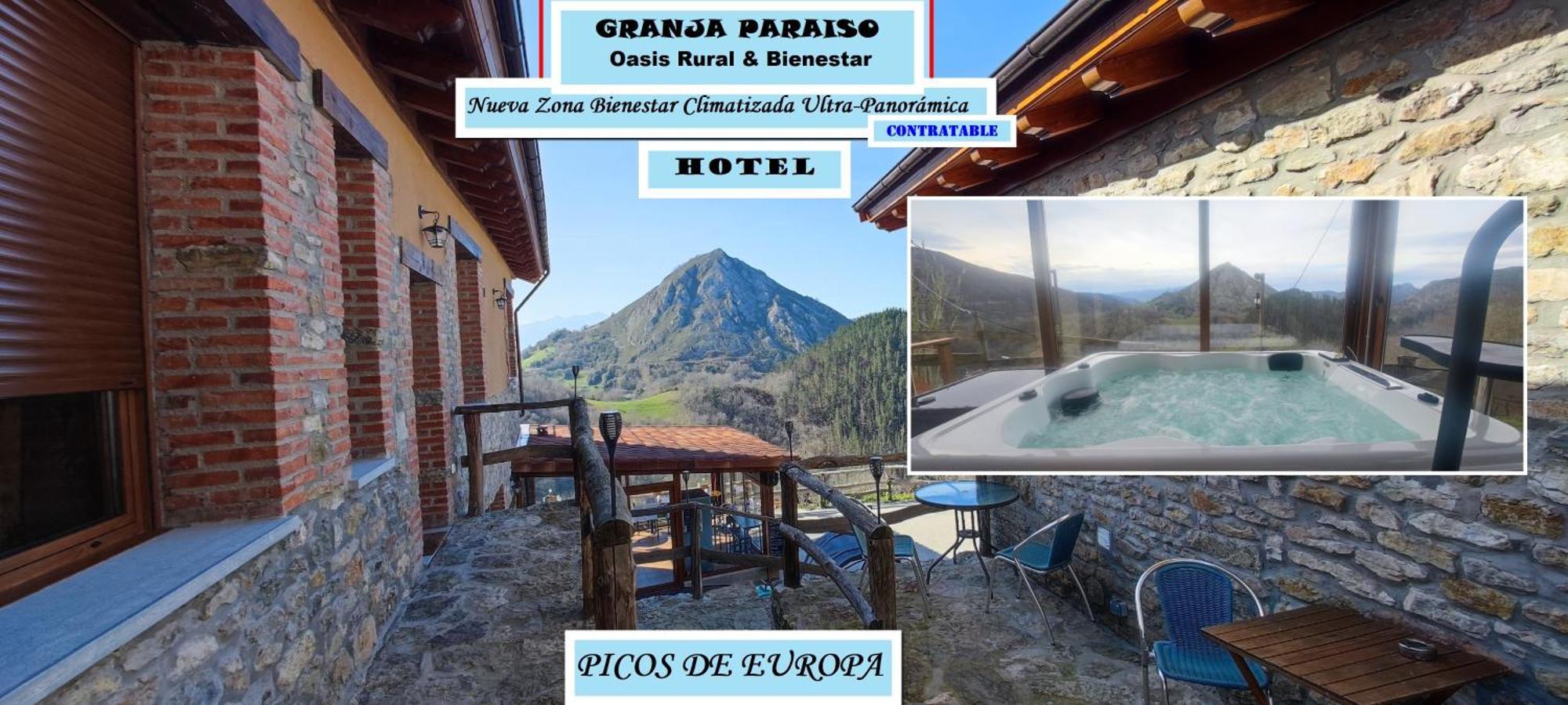 Hotel Granja Paraiso, Oasis Rural & Bienestar Onís Esterno foto
