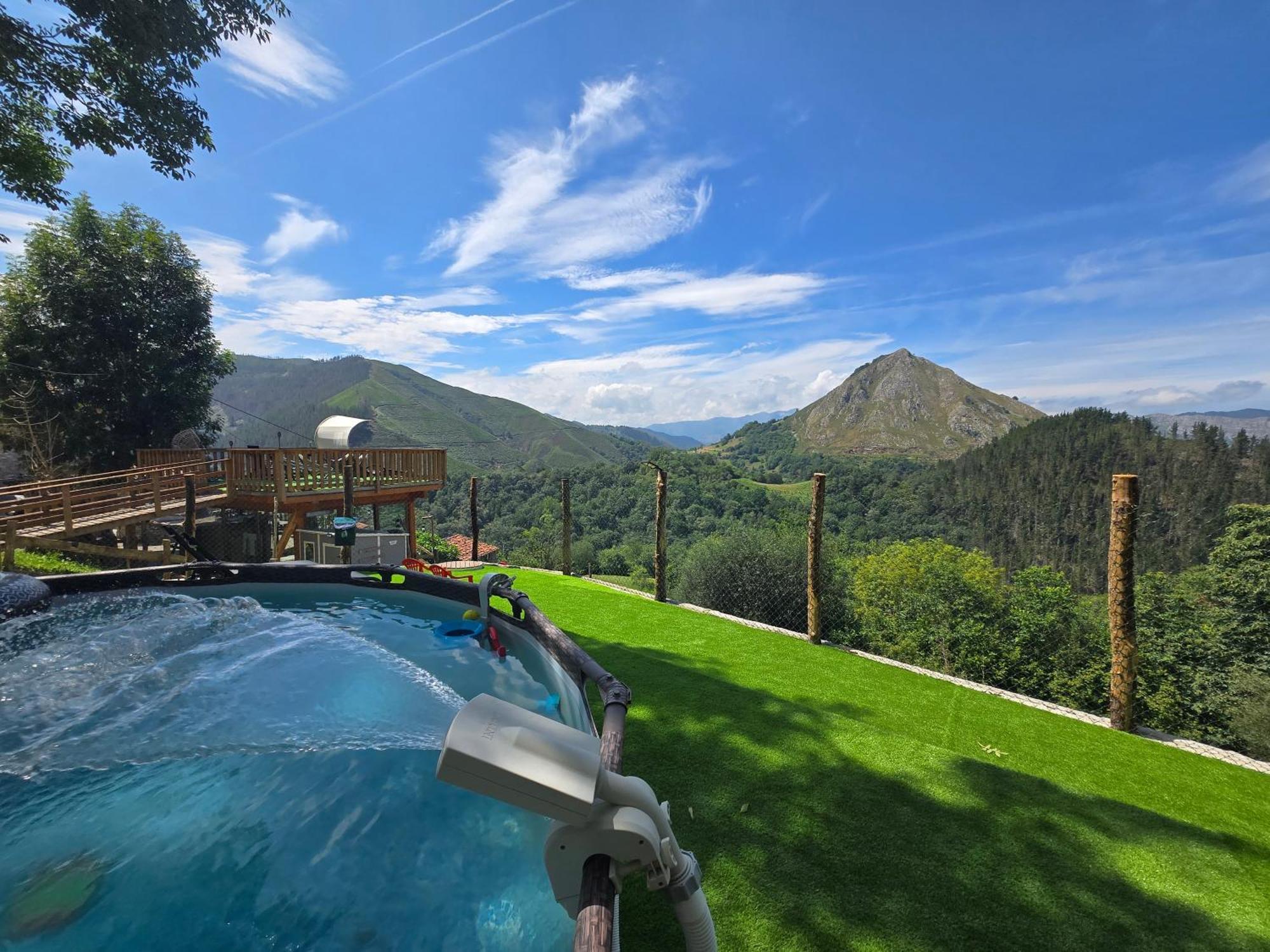Hotel Granja Paraiso, Oasis Rural & Bienestar Onís Esterno foto
